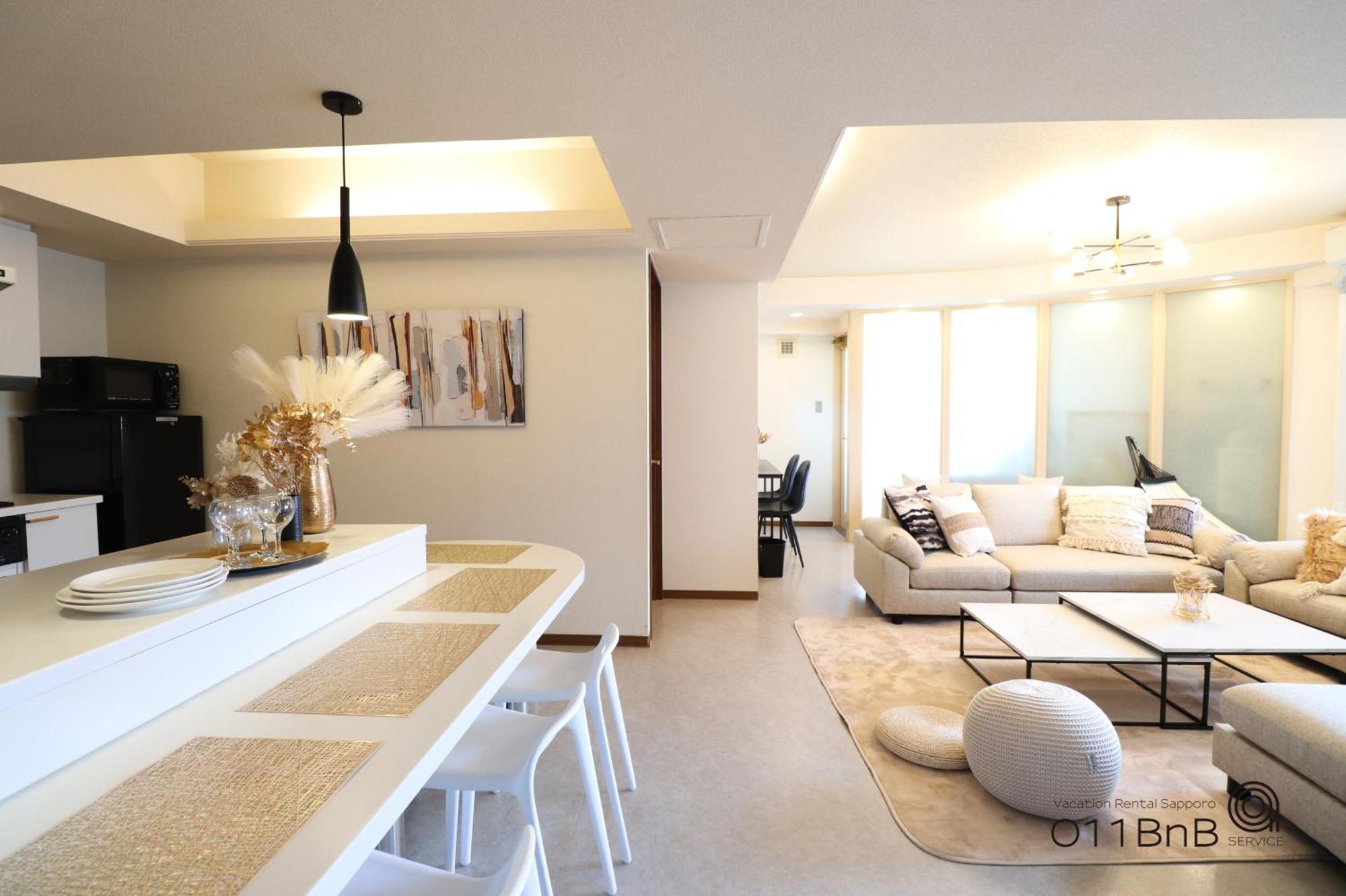 Nk Bld4F Sapporo 3Ldk 3Br 1 Floor 1 Room Экстерьер фото